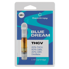 Canntropy THCV-patroon Blue Dream - 20 % THCV, 60 % CBG, 20 % CBN, 1 ml
