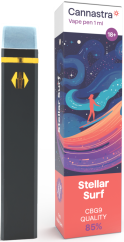Cannastra CBG9 Vape Pen за еднократна употреба Stellar Surf, CBG9 85 % качество, 1 ml