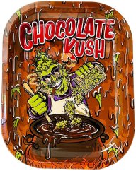 Best Buds Chocolade Kush Metalen Rollade Klein, 14x18 cm