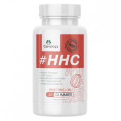 Canalogy HHC Gummies - Vandmelon, 500 mg, (20 stk. x 25 mg)