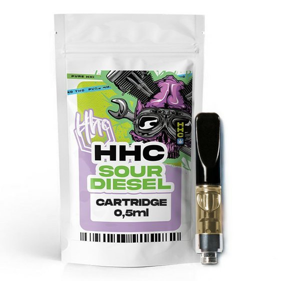 Czech CBD HHC Cartridge Sour Diesel, 94 %, 0,5 ml