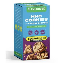 Czech CBD HHC Cookies with chocolate pieces, 500 mg HHC, 10 pcs