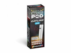 Tjeckiska CBD HHCPO CATline Vape Pen disPOD Mocca Coffee, 10 % HHCPO, 1 ml