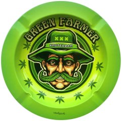 Best Buds Metall-Aschenbecher, Herr Green Farmer