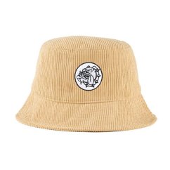 The Bulldog Bucket Hat Κεντημένο καπέλο Μπεζ