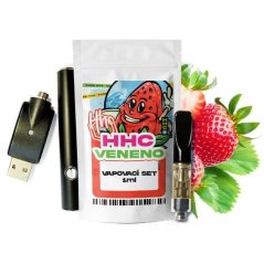 Czech CBD HHC Set Bateria + Cartridge Veneno, 94 %, 1 ml