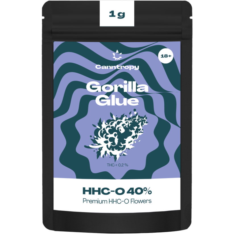 Canntropy HHC-O flower Gorilla Glue 40 %, 1 g - 100 g