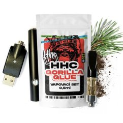 Czech CBD HHC Set Batterij + Patroon Gorilla Glue, 94 %, 0,5 ml