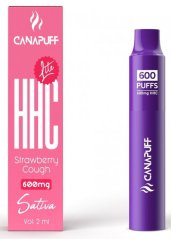 CanaPuff HHC Lite Strawberry Cough, 600 mg HHC, (2 ml)