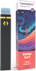 Cannastra CBG9 Vape Pen de unică folosință Stellar Surf, CBG9 85 % calitate, 1 ml