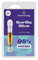 Canntropy H4CBD Касета Gorilla Glue, 95 % H4CBD, 1 ml
