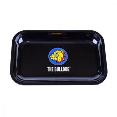 The Bulldog Original Metal Rolling Tray, keskikokoinen, 27,5 cm x 17 cm x 2 cm.