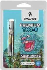 CanaPuff THCB Cartridge Kush Mintz, THCB 79 %, 1 ml