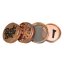 Best Buds Mighty Grinder din aluminiu Rose Gold, 4 părți, 60 mm