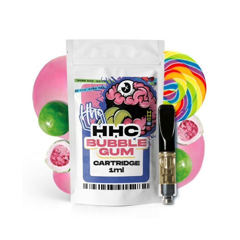 Czech CBD HHC Cartridge Bubble Gum, 94%, 1 ml