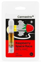 Cannastra HHC-patruuna Vadelma Space Race, 99 %, 1 ml