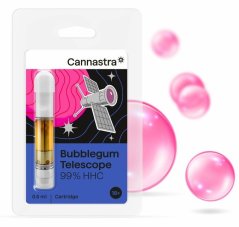 Cannastra HHC Cartuccia Bubblegum Telescope, 99 %, 0,5 ml