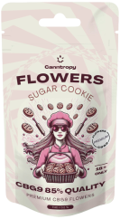 Canntropy CBG9 Květ Sugar Cookie, CBG9 kvalita 85 %, 1 g - 100 g