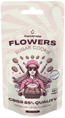 Canntropy CBG9 Flower Sugar Cookie, CBG9 Qualité 85 %, 1 g - 100 g