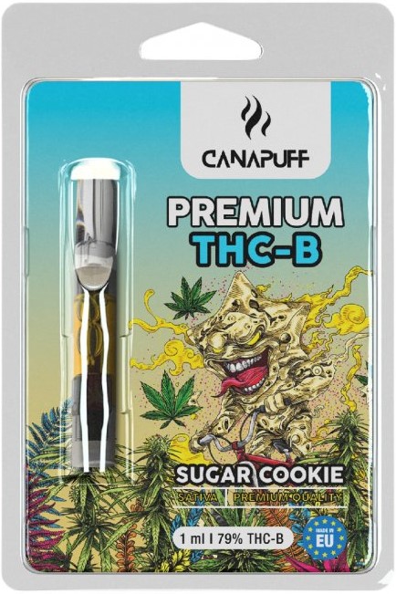 CanaPuff THCB patron Sugar Cookie, THCB 79%, 1 ml