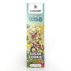 CanaPuff Sugar Cookie Caneta Vape descartável, 79 % THCB, 1 ml