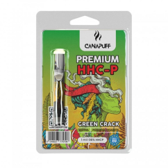 CanaPuff HHCP Cartridge Green Crack, HHCP 96 %, 1 ml