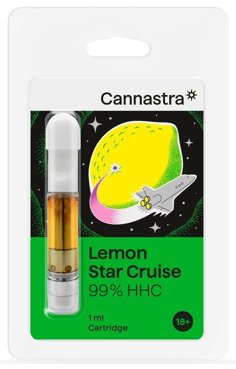 Cannastra HHC Cartuccia Lemon Star Cruise, 99 %, 1 ml