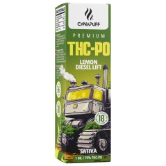 CanaPuff Lemon Diesel Lift Disposable Vape Pen, 79 % THCPO, 1 ml