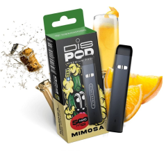 Czech CBD HHC Vape Pen disPOD Mimosa 500 mg, (0,5 ml)