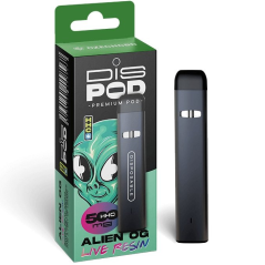 Czech CBD HHC Vape Pen disPOD Alien OG 500 mg, (0,5 ml)