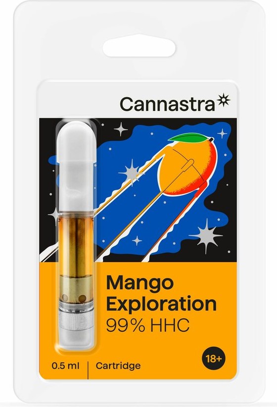 Cannastra HHC Cartridge Mango Exploration, 99 %, 0,5 ml