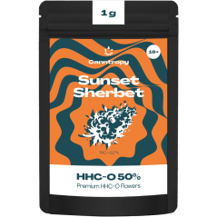 Canntropy HHC-O flower Sunset Sherbet 50 %, 1 g - 100 g