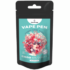 Canntropy CBG9 Vape Pen за еднократна употреба Candy Cane Kush, CBG9 85% качество, 1 ml