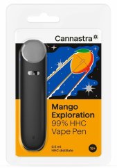 Cannastra HHC Vape Pen Mango Exploration, 99 % HHC, (0,5 ml)