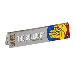 The Bulldog Original Stříbrné King Size Slim Balící Papírky